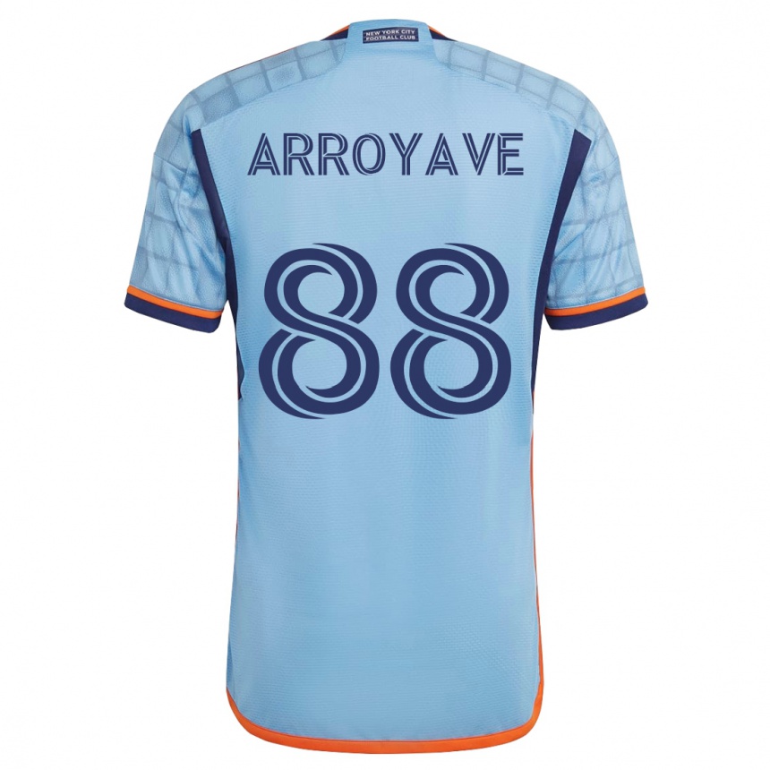 Hombre Fútbol Camiseta Jacob Arroyave #88 Azul 1ª Equipación 2023/24 México