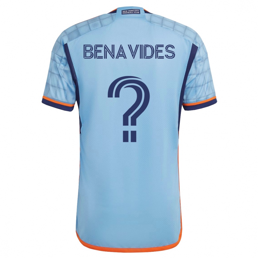Hombre Fútbol Camiseta Matthew Benavides #0 Azul 1ª Equipación 2023/24 México