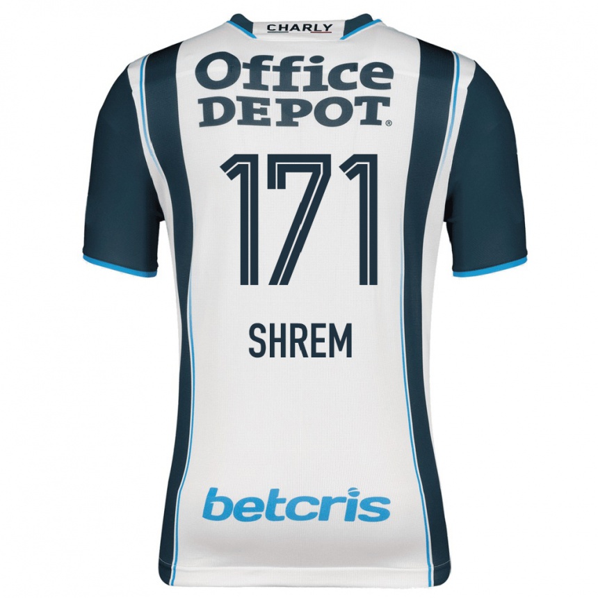 Hombre Fútbol Camiseta David Shrem #171 Armada 1ª Equipación 2023/24 México