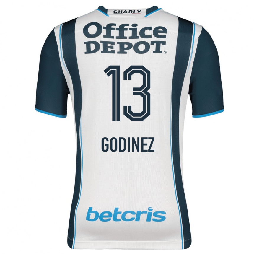 Hombre Fútbol Camiseta Alexandra Godinez #13 Armada 1ª Equipación 2023/24 México