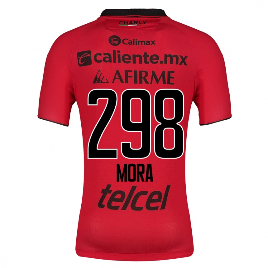 Hombre Fútbol Camiseta Gilberto Mora #298 Rojo 1ª Equipación 2023/24 México