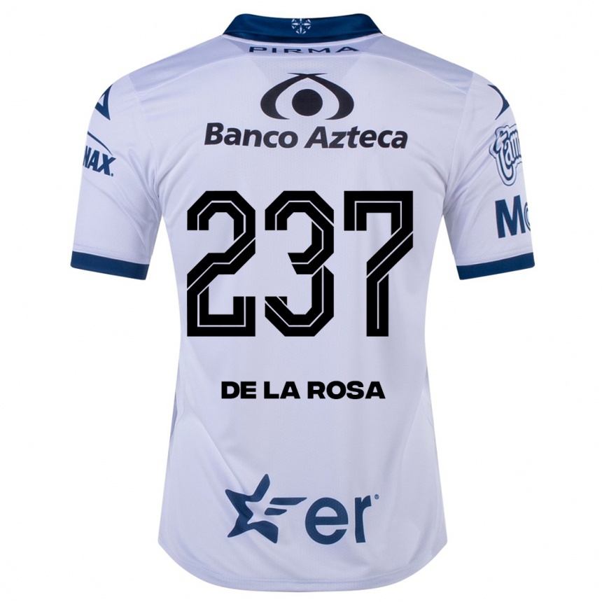 Hombre Fútbol Camiseta Álvaro De La Rosa #237 Blanco 1ª Equipación 2023/24 México