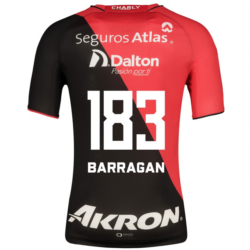 Hombre Fútbol Camiseta Roberto Barragán #183 Negro 1ª Equipación 2023/24 México