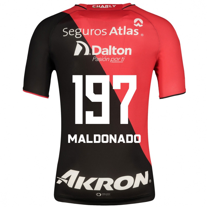 Hombre Fútbol Camiseta Leonardo Pérez Maldonado #197 Negro 1ª Equipación 2023/24 México