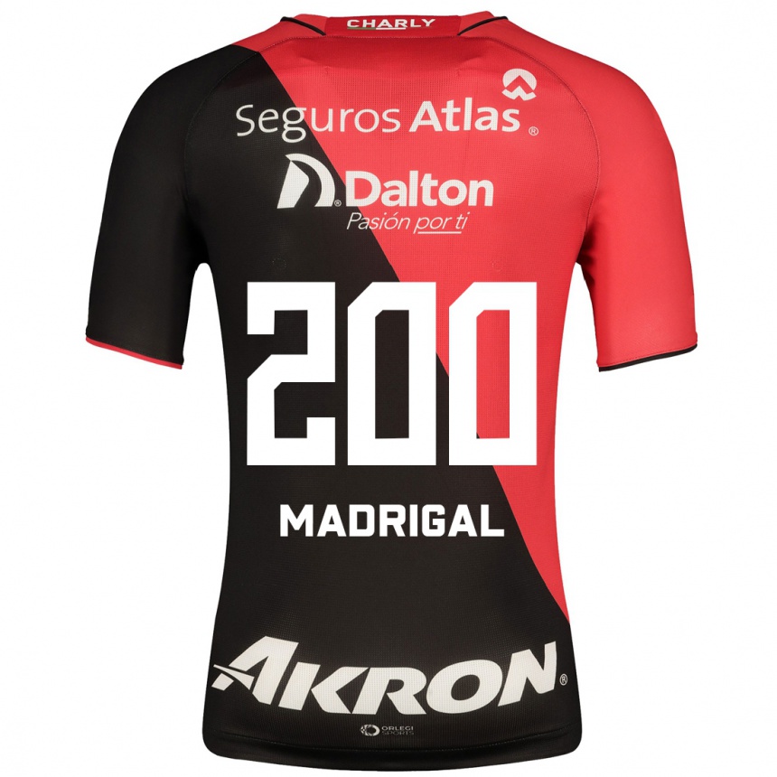 Hombre Fútbol Camiseta Kevin Madrigal #200 Negro 1ª Equipación 2023/24 México