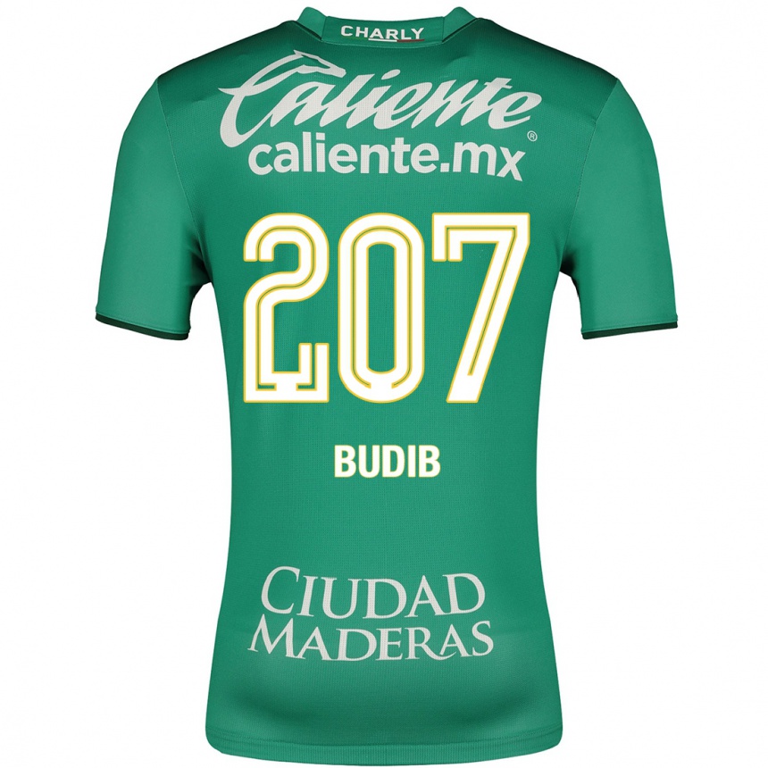 Hombre Fútbol Camiseta Pedro Budib #207 Verde 1ª Equipación 2023/24 México