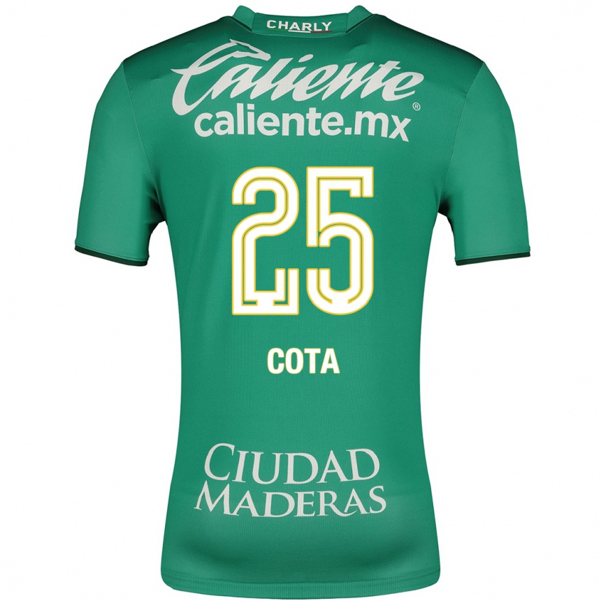Hombre Fútbol Camiseta Renatta Cota #25 Verde 1ª Equipación 2023/24 México