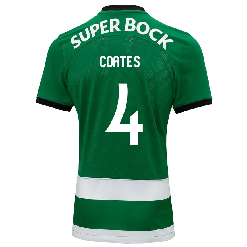 Hombre Fútbol Camiseta Sebastián Coates #4 Verde 1ª Equipación 2023/24 México