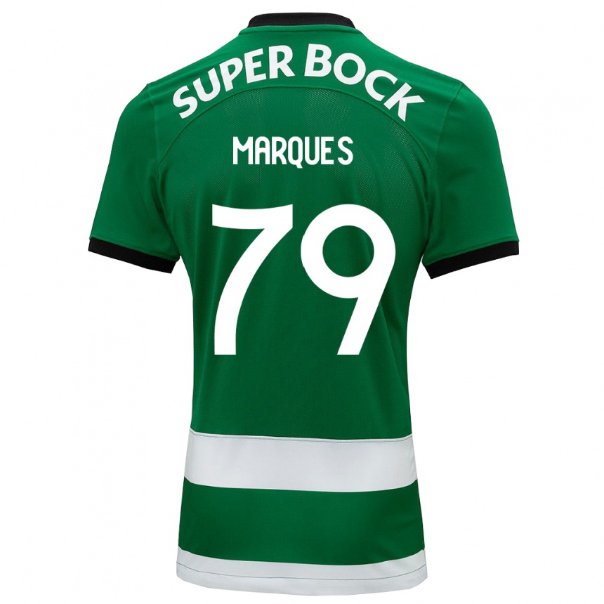 Hombre Fútbol Camiseta Rodrigo Marquês #79 Verde 1ª Equipación 2023/24 México