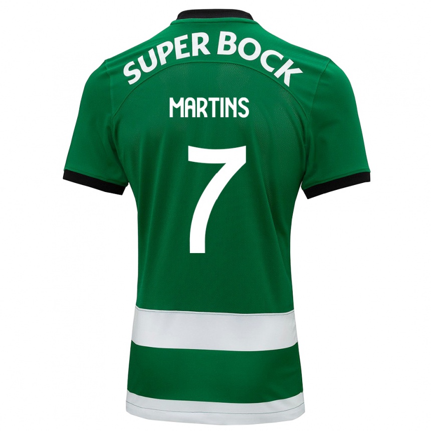 Hombre Fútbol Camiseta Joana David Carromeu Martins #7 Verde 1ª Equipación 2023/24 México
