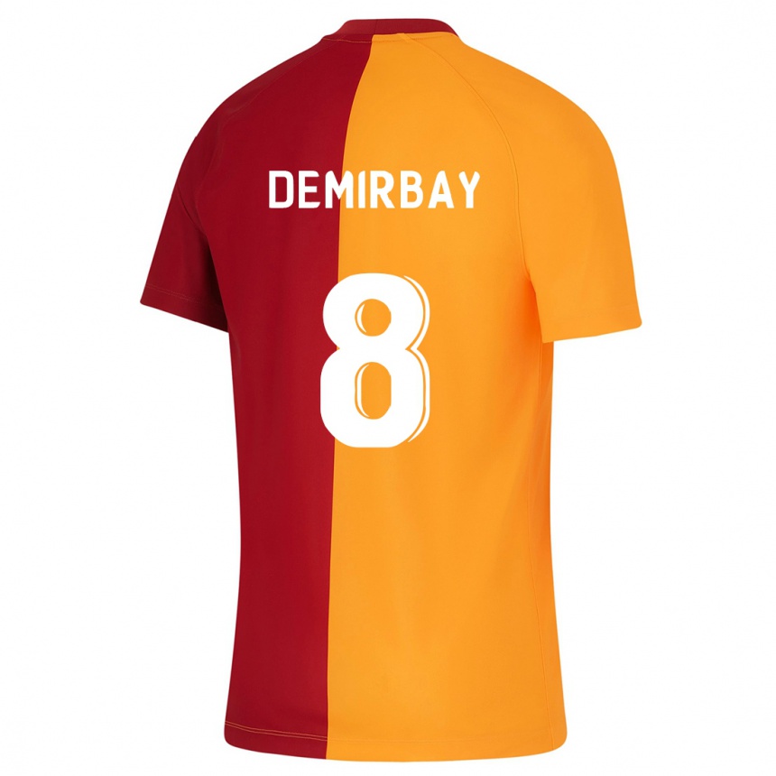 Hombre Fútbol Camiseta Kerem Demirbay #8 Naranja 1ª Equipación 2023/24 México