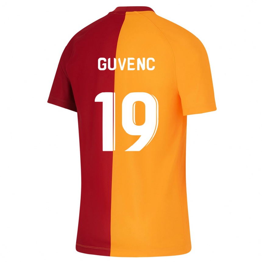 Hombre Fútbol Camiseta Günay Güvenç #19 Naranja 1ª Equipación 2023/24 México