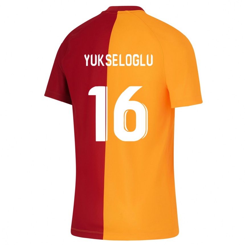 Hombre Fútbol Camiseta Ayaz Yükseloğlu #16 Naranja 1ª Equipación 2023/24 México