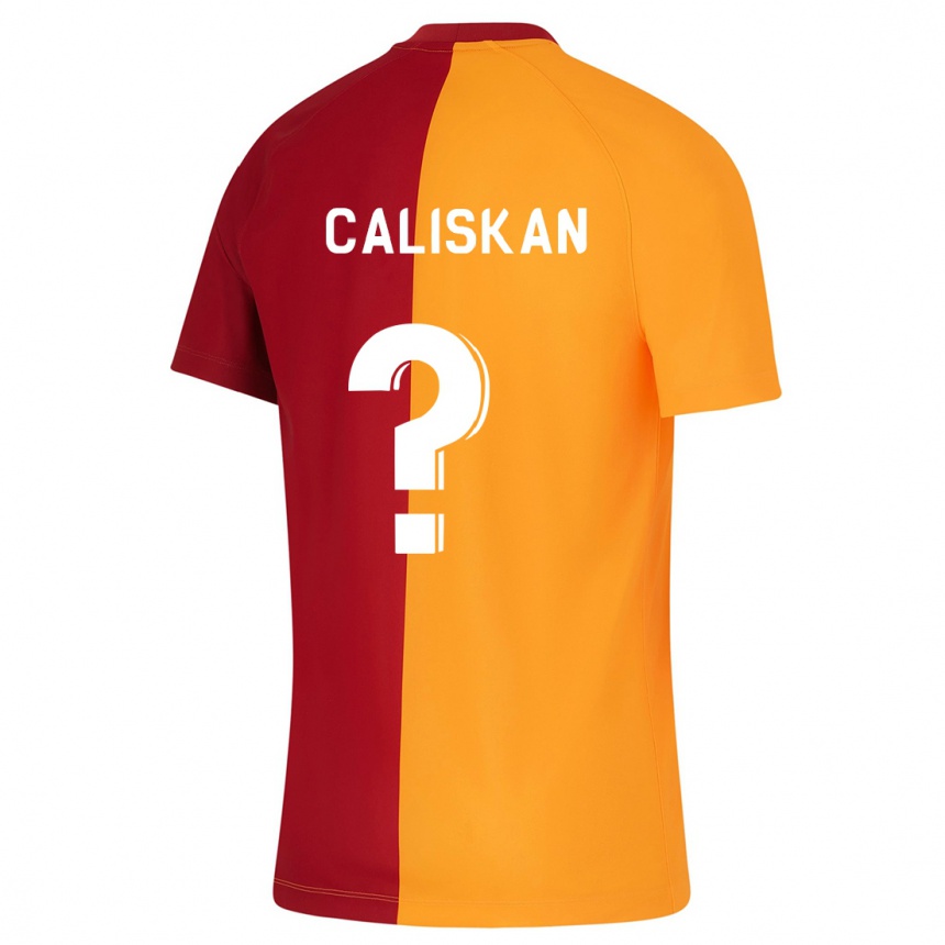 Hombre Fútbol Camiseta Mahmuthan Caliskan #0 Naranja 1ª Equipación 2023/24 México