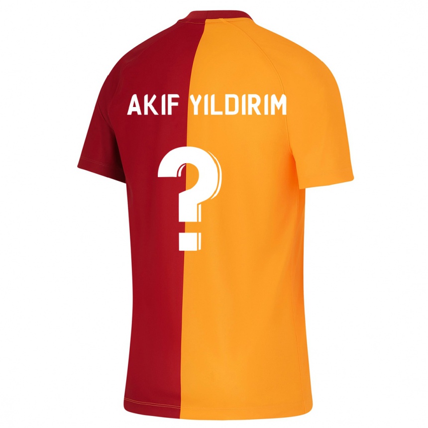 Hombre Fútbol Camiseta Mehmet Akif Yıldırım #0 Naranja 1ª Equipación 2023/24 México