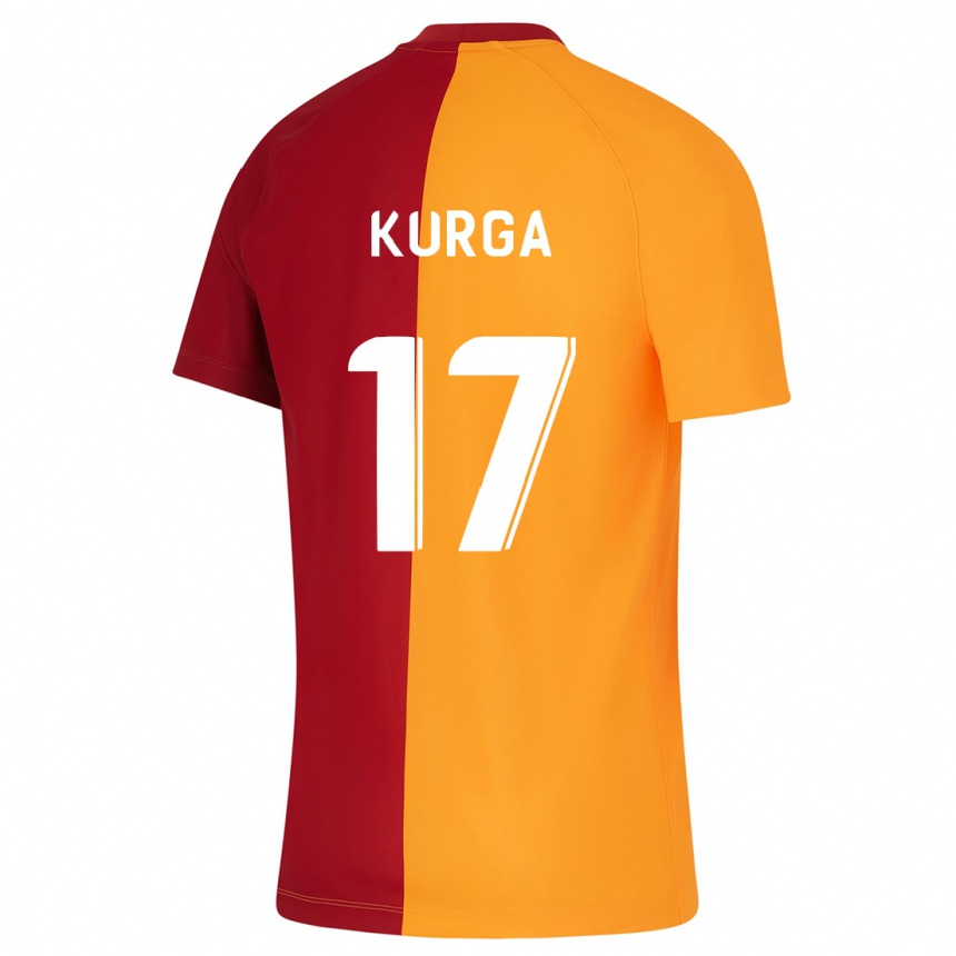 Hombre Fútbol Camiseta Handan Kurğa #17 Naranja 1ª Equipación 2023/24 México