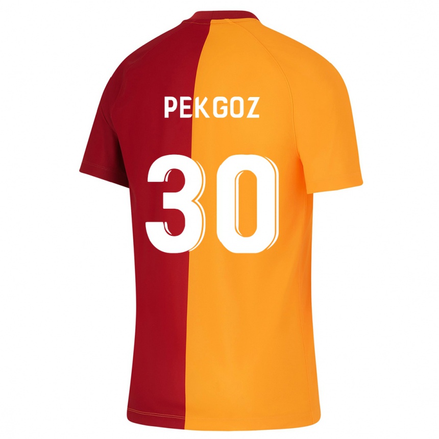 Hombre Fútbol Camiseta Berra Pekgöz #30 Naranja 1ª Equipación 2023/24 México