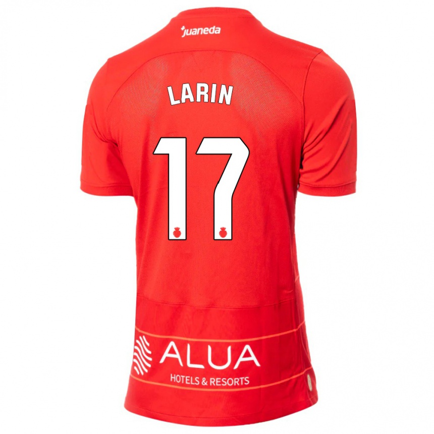 Hombre Fútbol Camiseta Cyle Larin #17 Rojo 1ª Equipación 2023/24 México