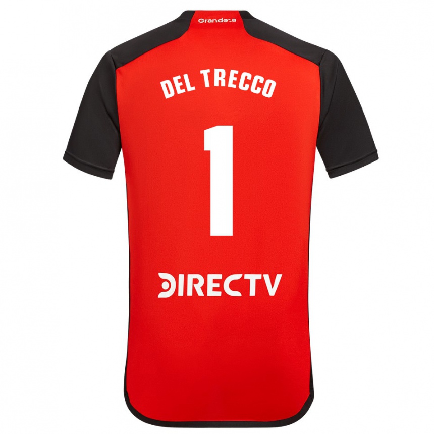 Hombre Fútbol Camiseta Martina Del Trecco #1 Rojo 2ª Equipación 2023/24 México