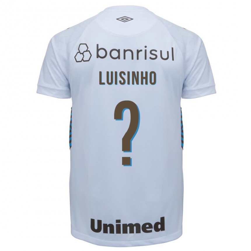 Hombre Fútbol Camiseta Luisinho #0 Blanco 2ª Equipación 2023/24 México