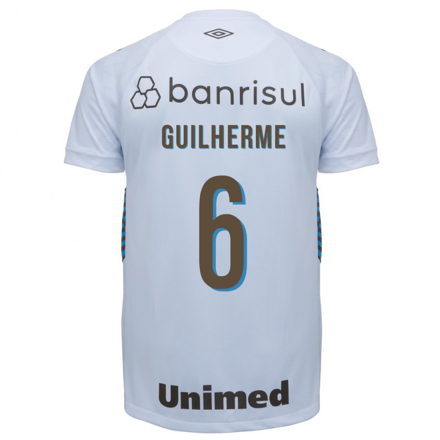 Hombre Fútbol Camiseta Zé Guilherme #6 Blanco 2ª Equipación 2023/24 México