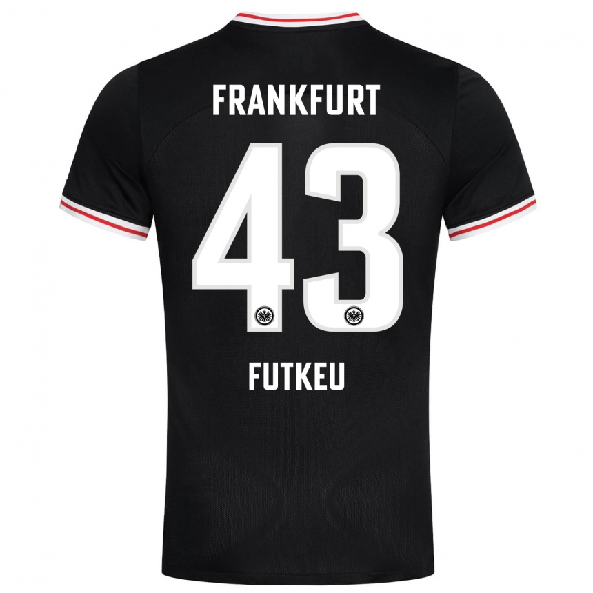 Hombre Fútbol Camiseta Noel Futkeu #43 Negro 2ª Equipación 2023/24 México