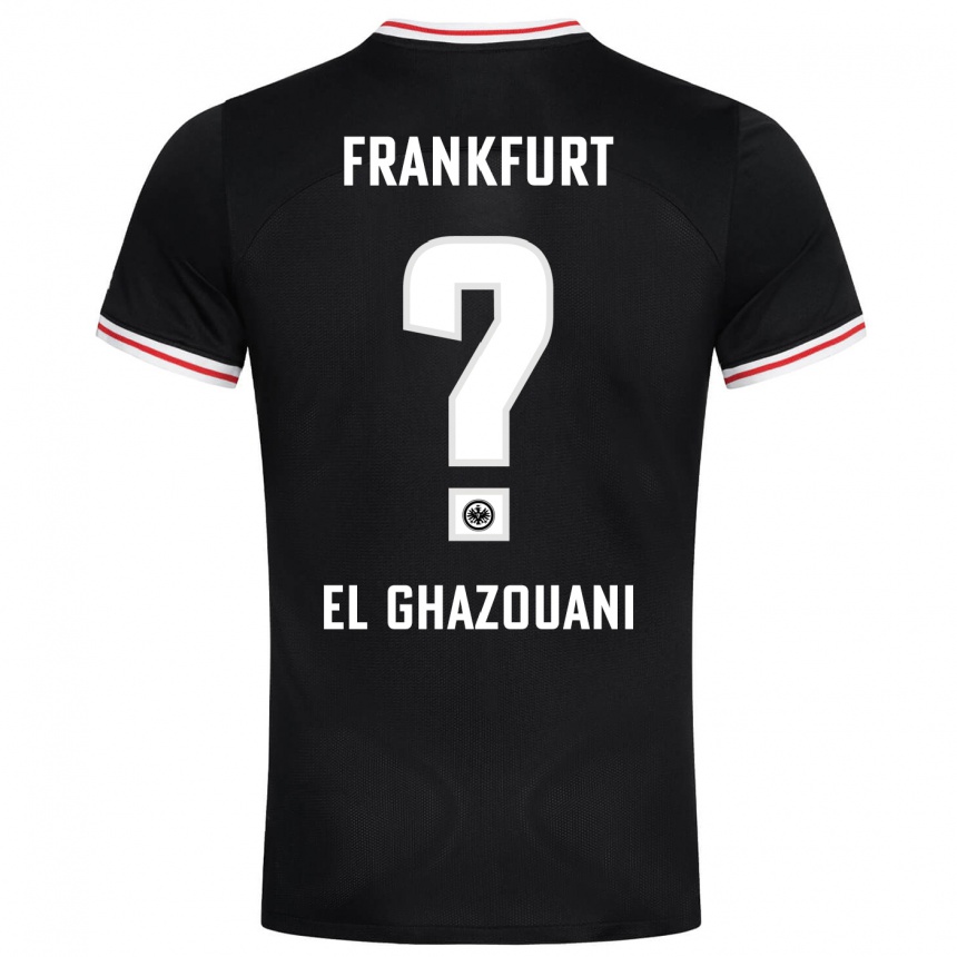 Hombre Fútbol Camiseta Mohamed El Ghazouani #0 Negro 2ª Equipación 2023/24 México