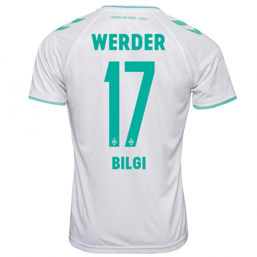 Hombre Fútbol Camiseta Süleyman Bilgi #17 Blanco 2ª Equipación 2023/24 México