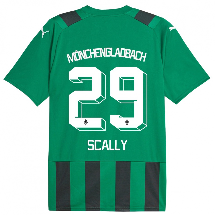 Hombre Fútbol Camiseta Joe Scally #29 Verde Negro 2ª Equipación 2023/24 México