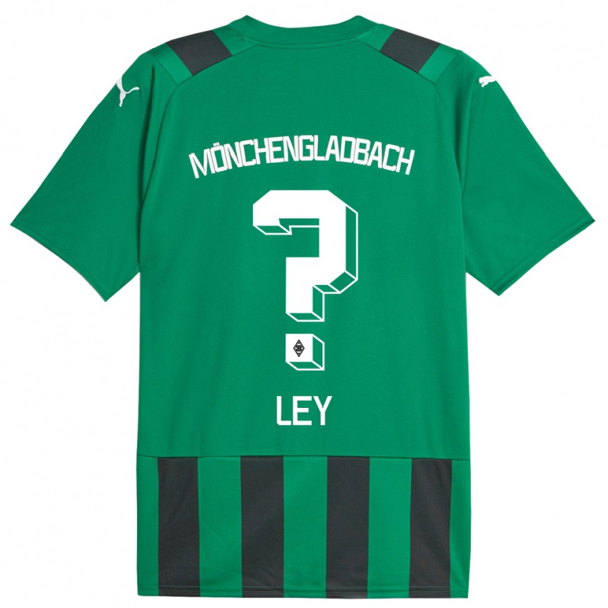 Hombre Fútbol Camiseta Marlon Ley #0 Verde Negro 2ª Equipación 2023/24 México