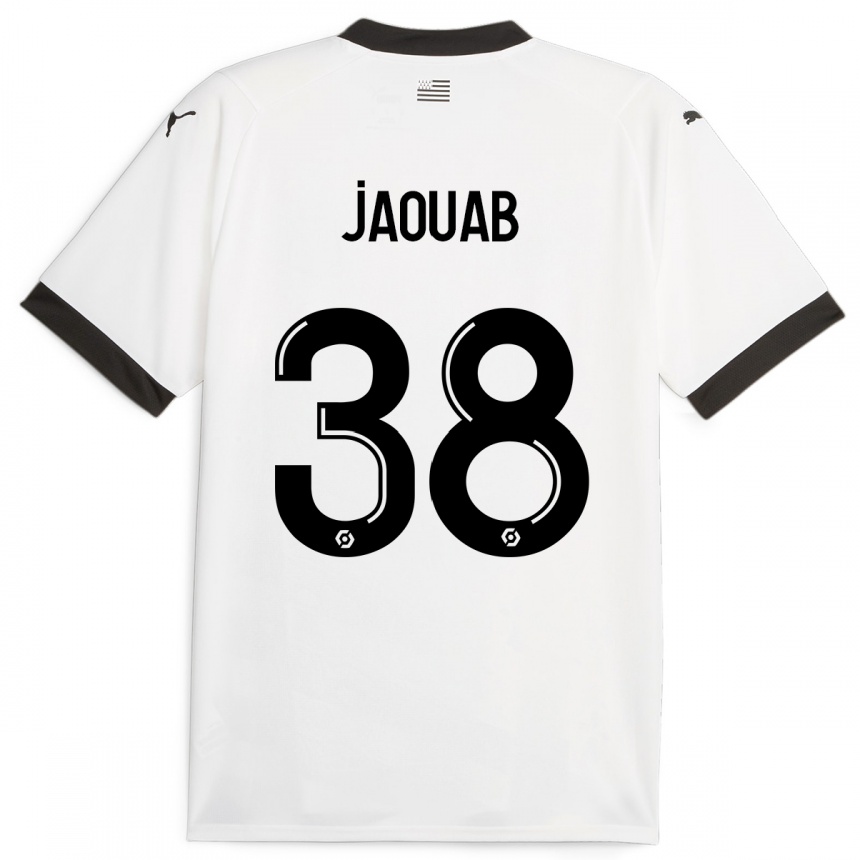 Hombre Fútbol Camiseta Mohamed Jaouab #38 Blanco 2ª Equipación 2023/24 México