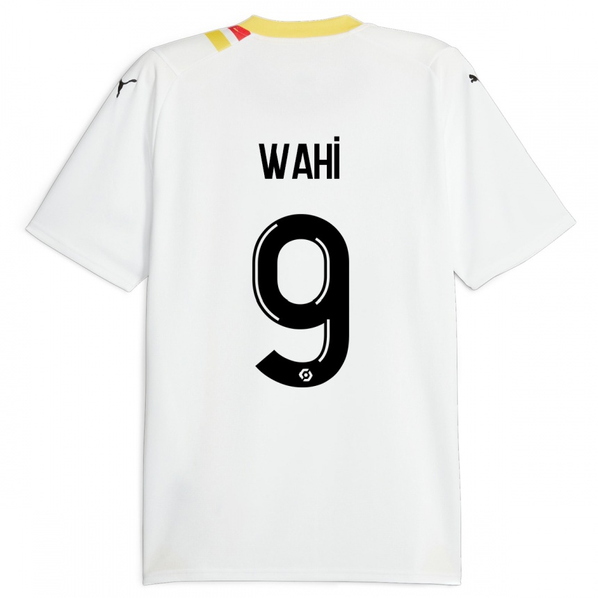 Hombre Fútbol Camiseta Elye Wahi #9 Negro 2ª Equipación 2023/24 México