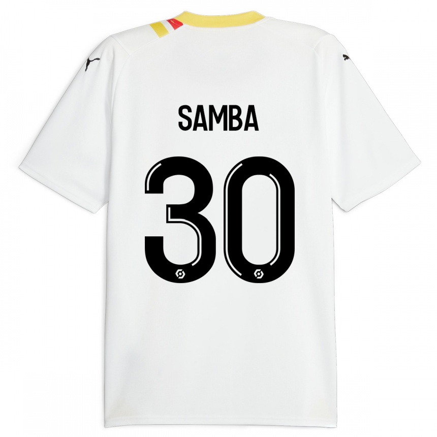 Hombre Fútbol Camiseta Brice Samba #30 Negro 2ª Equipación 2023/24 México