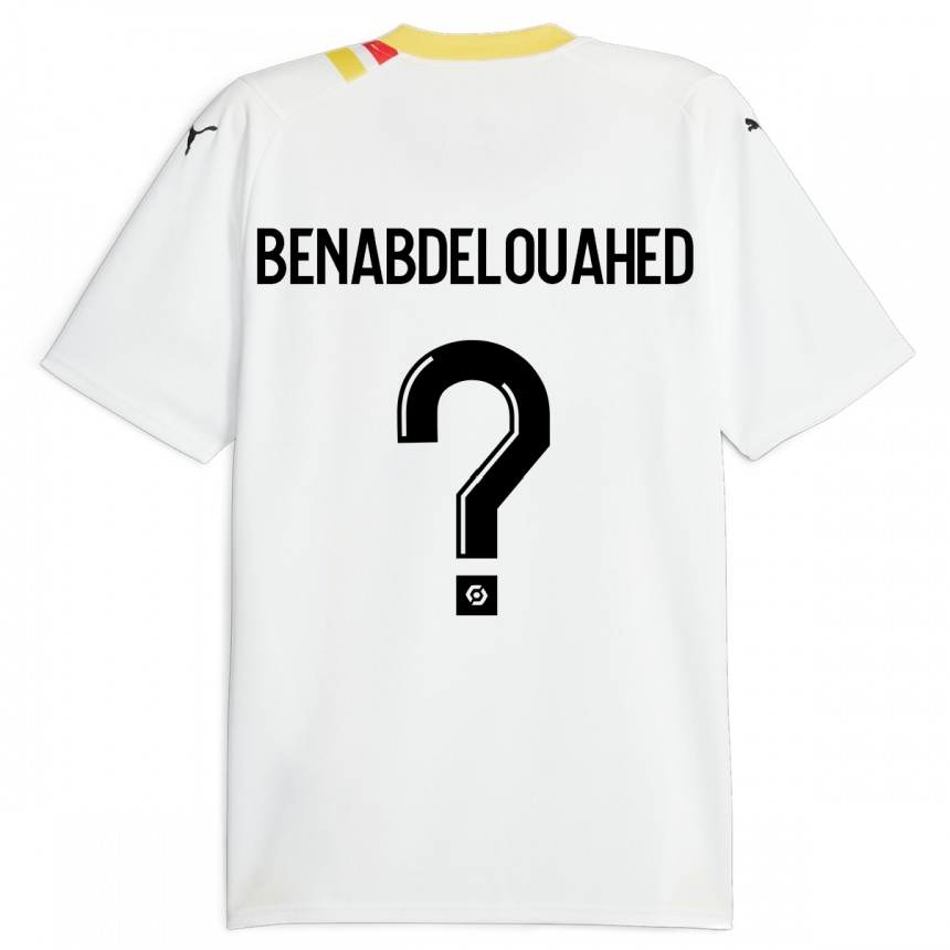 Hombre Fútbol Camiseta Kaïs Benabdelouahed #0 Negro 2ª Equipación 2023/24 México