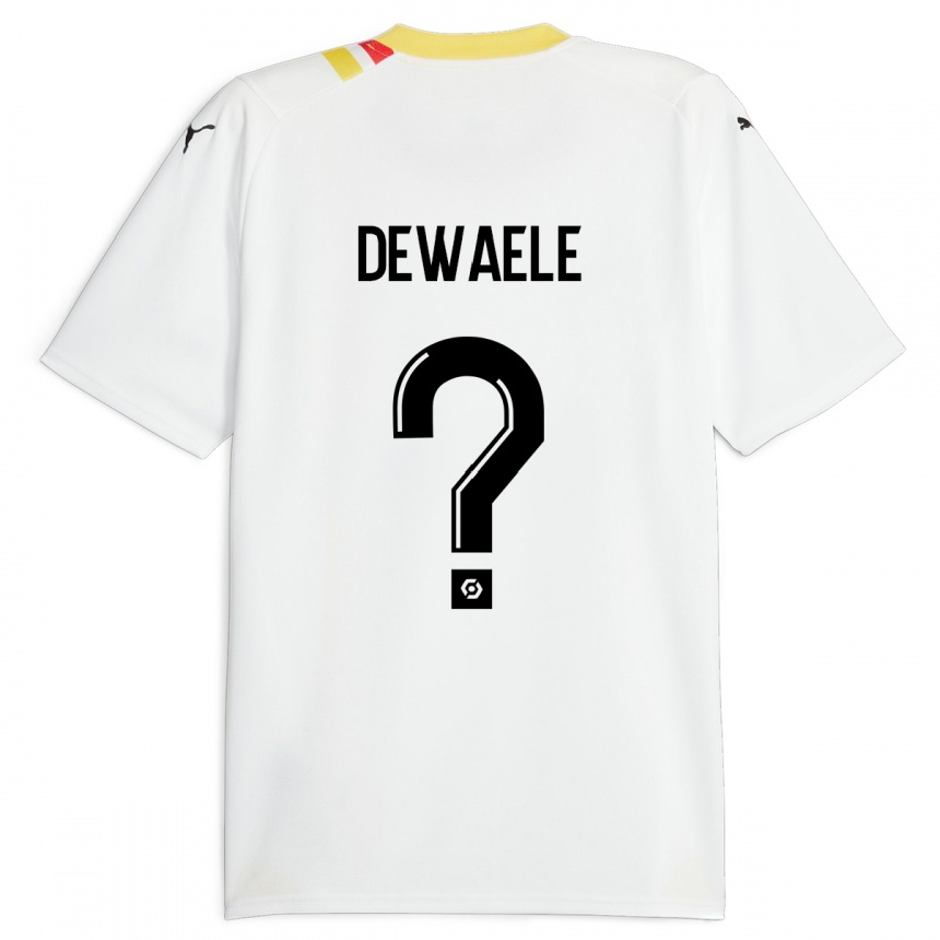 Hombre Fútbol Camiseta Florian Dewaele #0 Negro 2ª Equipación 2023/24 México