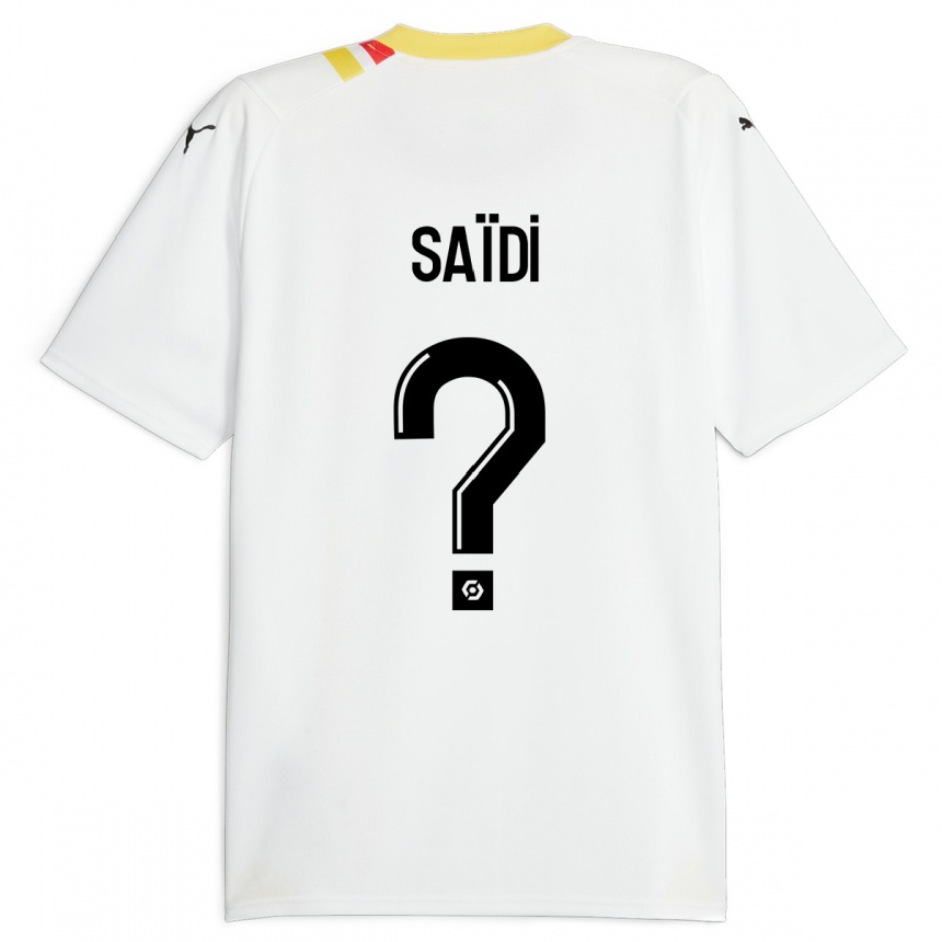 Hombre Fútbol Camiseta Kahissa Saïdi #0 Negro 2ª Equipación 2023/24 México