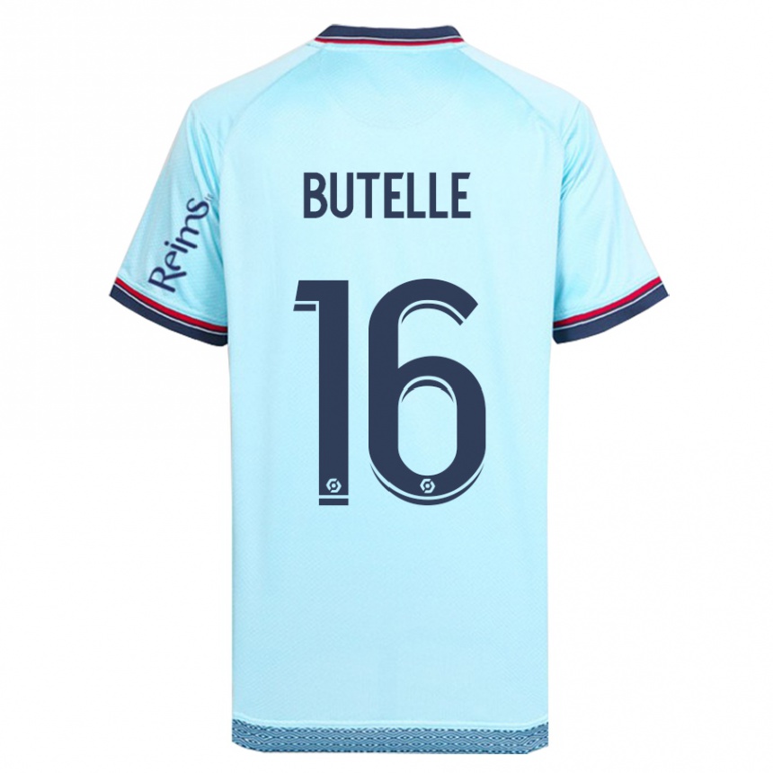 Hombre Fútbol Camiseta Ludovic Butelle #16 Cielo Azul 2ª Equipación 2023/24 México