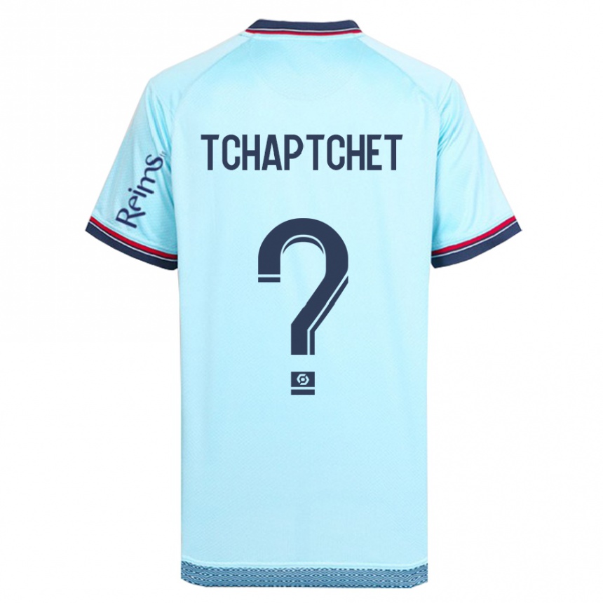 Hombre Fútbol Camiseta Arthur Tchaptchet #0 Cielo Azul 2ª Equipación 2023/24 México