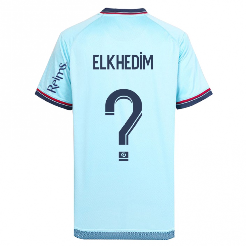 Hombre Fútbol Camiseta Abdenoor Elkhedim #0 Cielo Azul 2ª Equipación 2023/24 México
