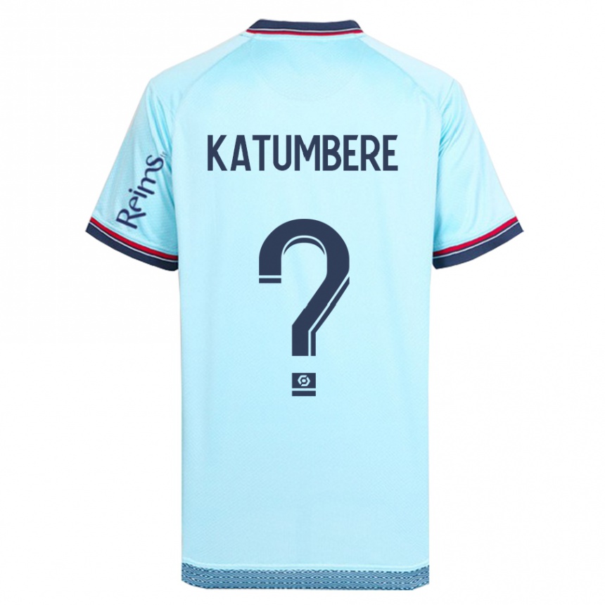 Hombre Fútbol Camiseta Noah Katumbere #0 Cielo Azul 2ª Equipación 2023/24 México