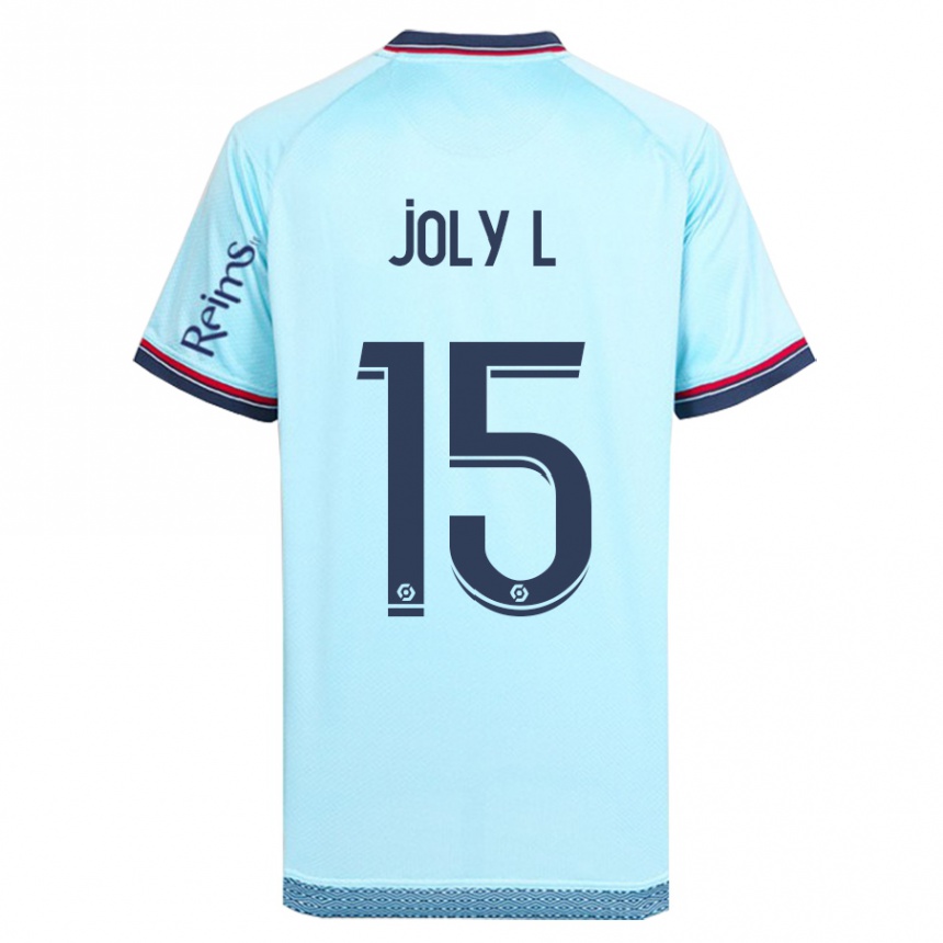 Hombre Fútbol Camiseta Lou Ann Joly #15 Cielo Azul 2ª Equipación 2023/24 México