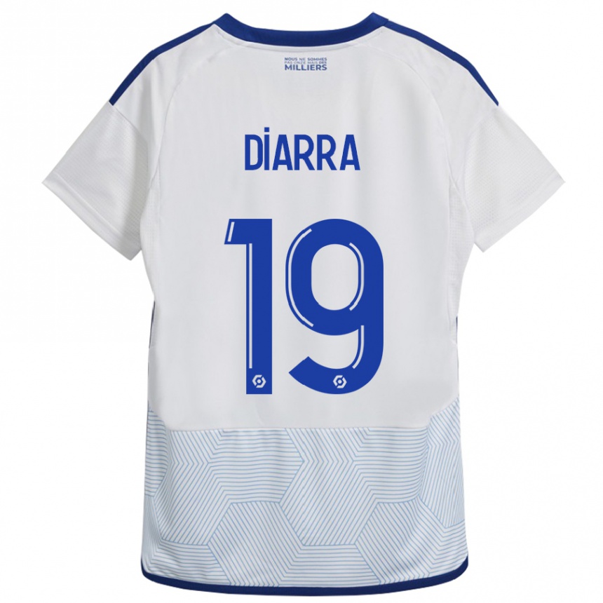 Hombre Fútbol Camiseta Habib Diarra #19 Blanco 2ª Equipación 2023/24 México