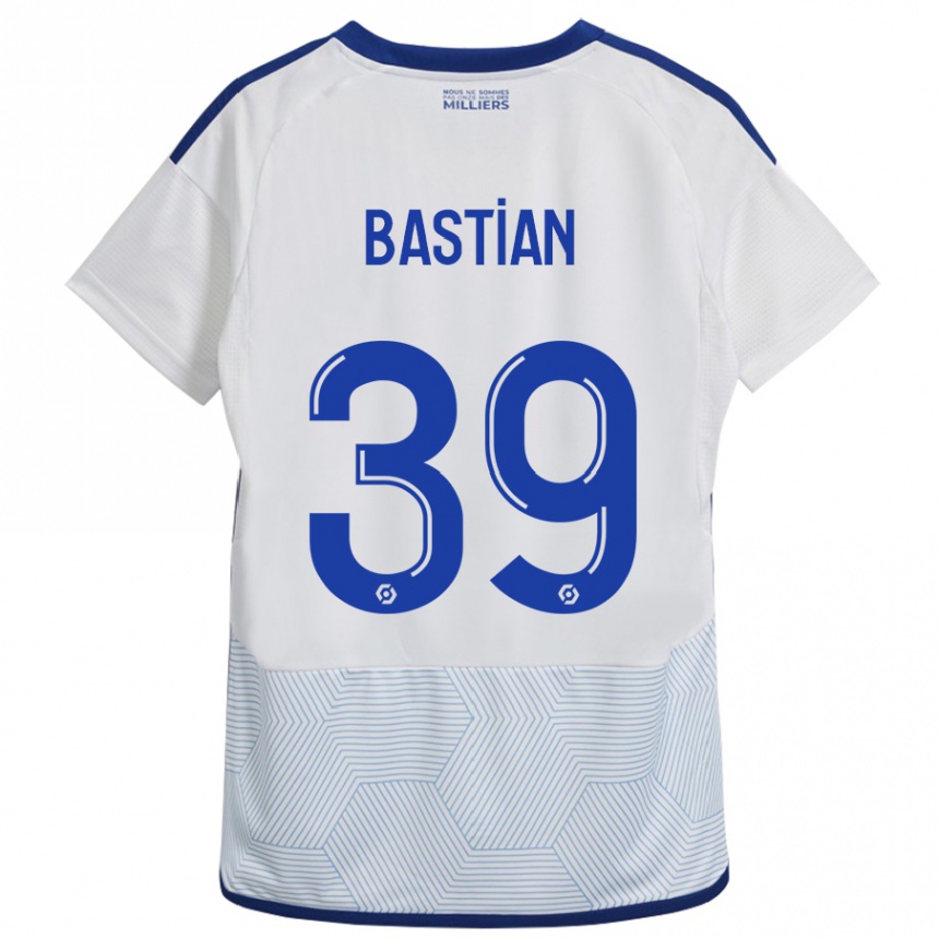 Hombre Fútbol Camiseta Maxime Bastian #39 Blanco 2ª Equipación 2023/24 México