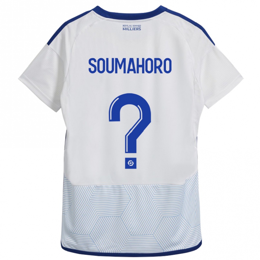 Hombre Fútbol Camiseta Mohamed Soumahoro #0 Blanco 2ª Equipación 2023/24 México