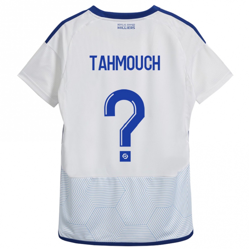 Hombre Fútbol Camiseta Mathieu Tahmouch #0 Blanco 2ª Equipación 2023/24 México