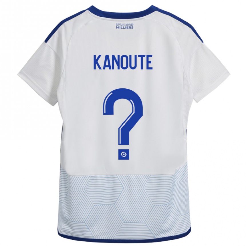 Hombre Fútbol Camiseta Mahamadou Kanouté #0 Blanco 2ª Equipación 2023/24 México