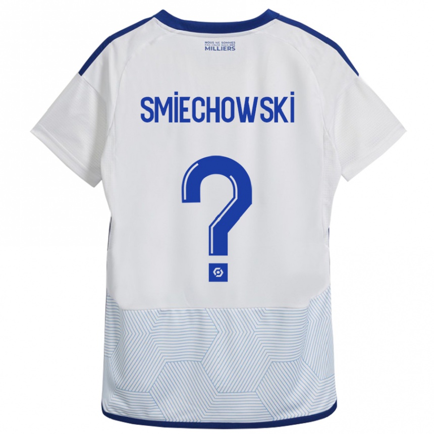 Hombre Fútbol Camiseta Artur Smiechowski #0 Blanco 2ª Equipación 2023/24 México