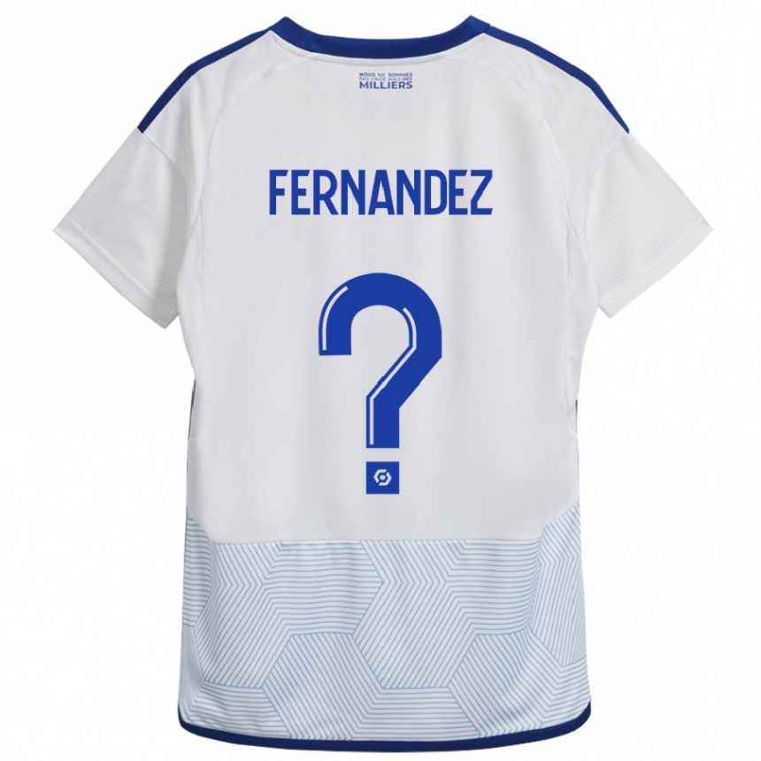 Hombre Fútbol Camiseta Elies Araar Fernandez #0 Blanco 2ª Equipación 2023/24 México