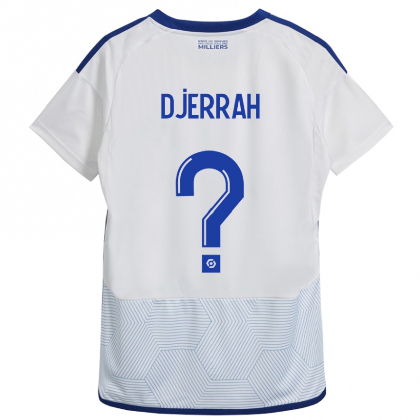 Hombre Fútbol Camiseta Karim Djerrah #0 Blanco 2ª Equipación 2023/24 México