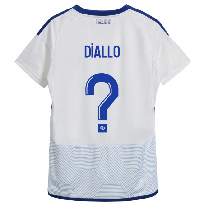 Hombre Fútbol Camiseta Tidiane Diallo #0 Blanco 2ª Equipación 2023/24 México